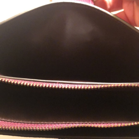 Authentic Coach Metallic Crossbody! Worn once! Gunmetal hardware! - Picture 4 of 11